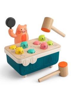 TOP BRIGHT Developmental Toys for 3 Year Old Wooden Pounding Bench Toy with Hammer Fine Motor Skills Toys Montessori Toy for Toddlers, Preschool Learning Educational Toys for Age 3 Year Girls Boys - pzsku/ZFD8611298A85559D545DZ/45/_/1736426736/d3c6ffd6-3edc-45b4-a227-6b83bd0d4c5b