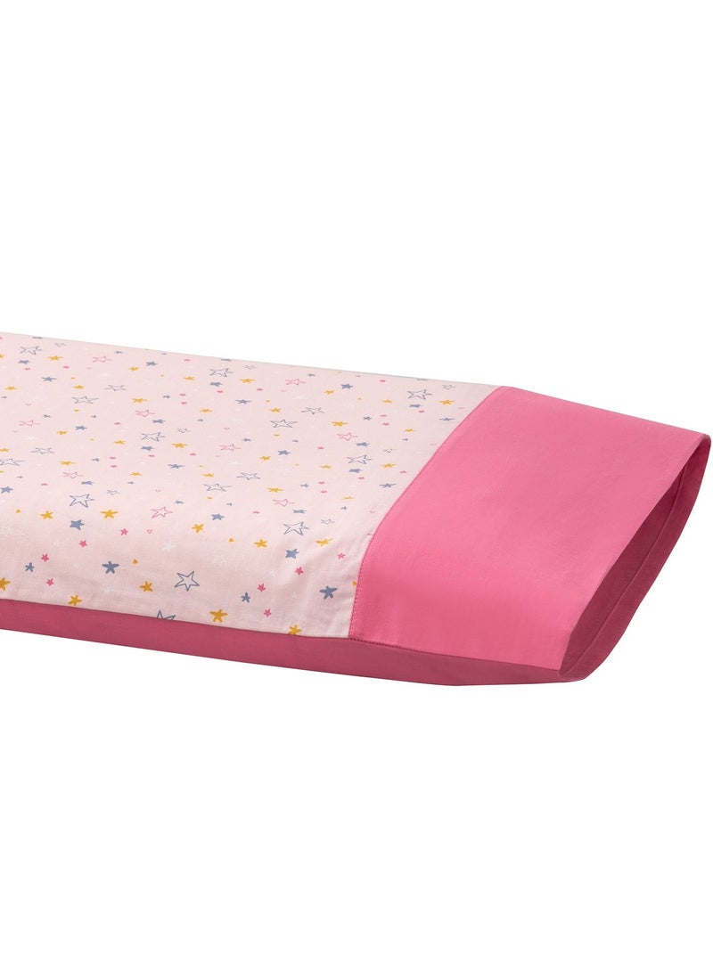 Clevamama ClevaFoam Baby Pillow Case - Pink - Image 2