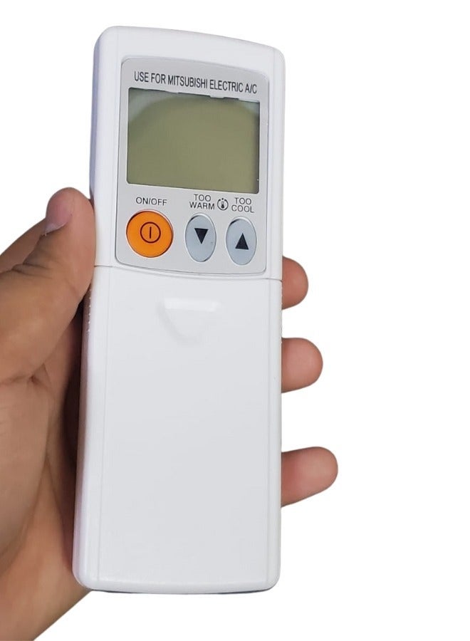 ELTRAZONE Universal Remote Control for Mitsubishi AC – Replacement for MSZ-A12NA, MSZ-GE09NA, MSZ-A15NA, MSZ-D30NA, MSZ-A24NA-1, KM07M, KM15E – Easy Setup & Reliable Performance  - Image 3