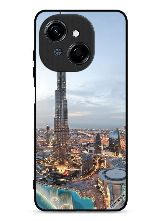 Covernex Tecno Spark Go 1 4G Protective Case Cover Beautiful View Of Downtown Dubai - Image 1