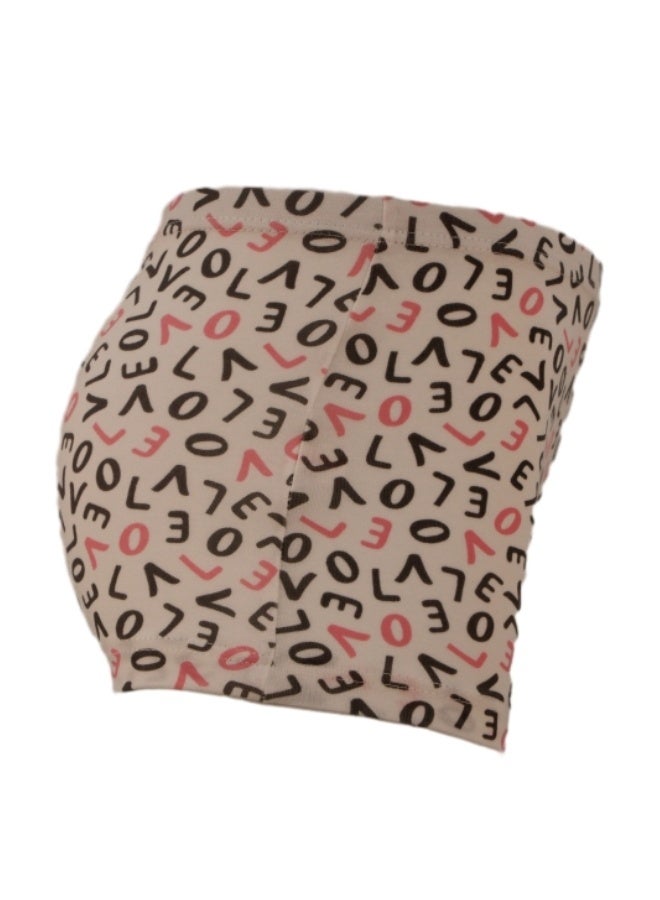 JOANNA 870168 Girl's Heart & Love Design Boyshort 3-Pack Underwear, Multicolor - Image 3