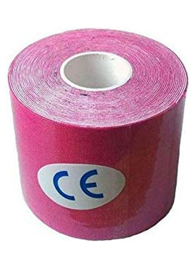 Sports Tape Pink Roll Cotton Elastic Muscle Stickers Adhesive Bandage Strain