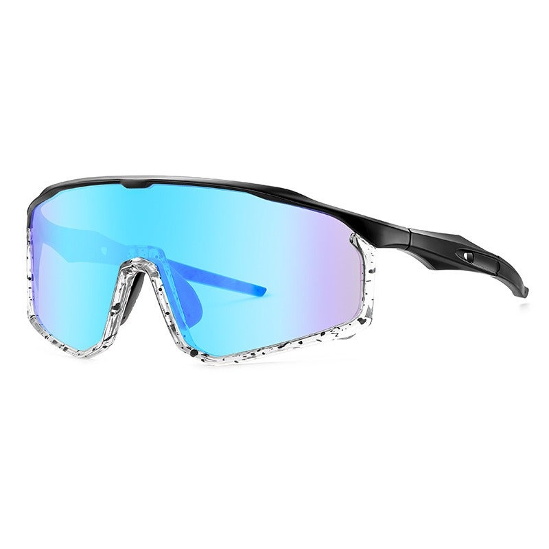 Unisex Photochromic Cycling Glasses – Full Frame Iridium Sports Sunglasses with UV Protection – Lightweight Windproof Goggles for Bike, Outdoor and Daily Wear