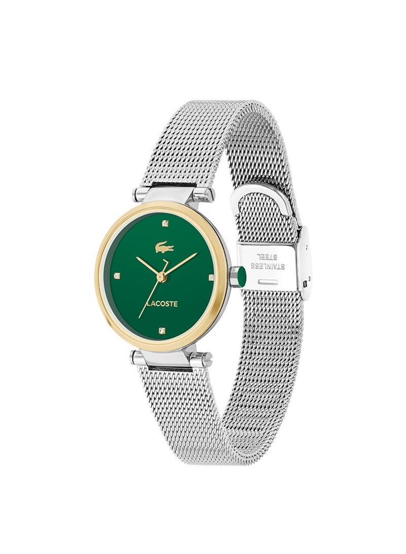 LACOSTE Women's Analog Round Shape Stainless Steel Wrist Watch 2001348 - 30 Mm - Image 2
