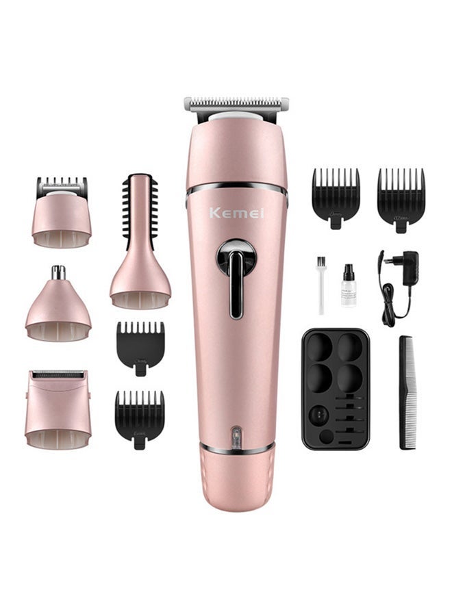 NIBEMINENT 5-In-1 Rechargeable Electric Shaver Black/Silver