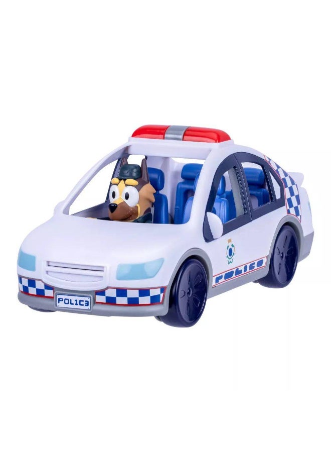 BLUEY سيارة شرطة بلوى مع مجموعة شخصيات - Image 2