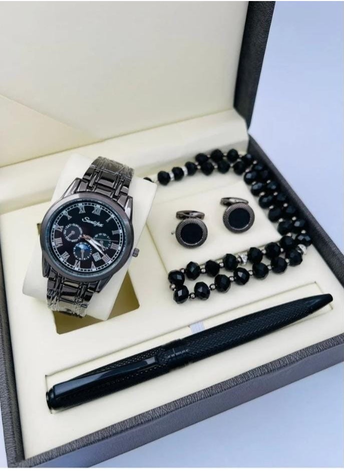 FANDER BLUE Vanderblue men's set The set consists of: Vanderblue watch Vanderblue pen Vanderblue cufflinks 
