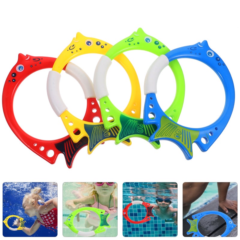 4pcs Pool Diving Outdoor Diving Pool Training Pool Diving for Diving - Image 5