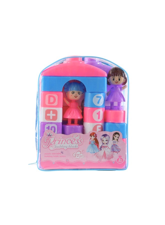 DORA the EXPLORER Children's Building Blocks Set - Dora the Explorer Design - 39 Pieces - Image 3