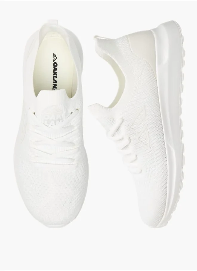 شو اكسبرس Women's Logo Detail Sports Shoes with Lace-Up Closure