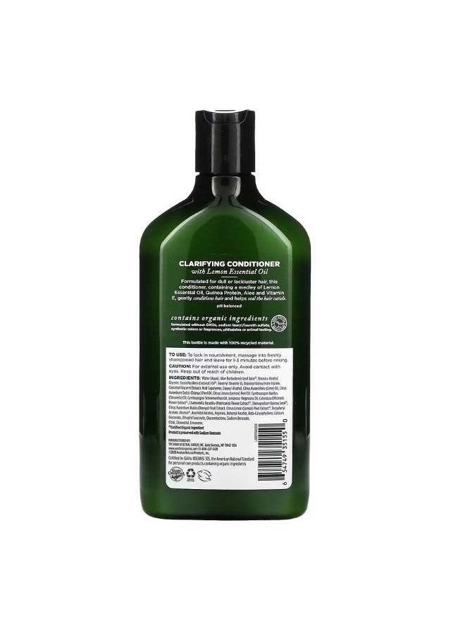 Avalon Organics Conditioner Nourishing Lavender 11 oz 312 g  - Image 1