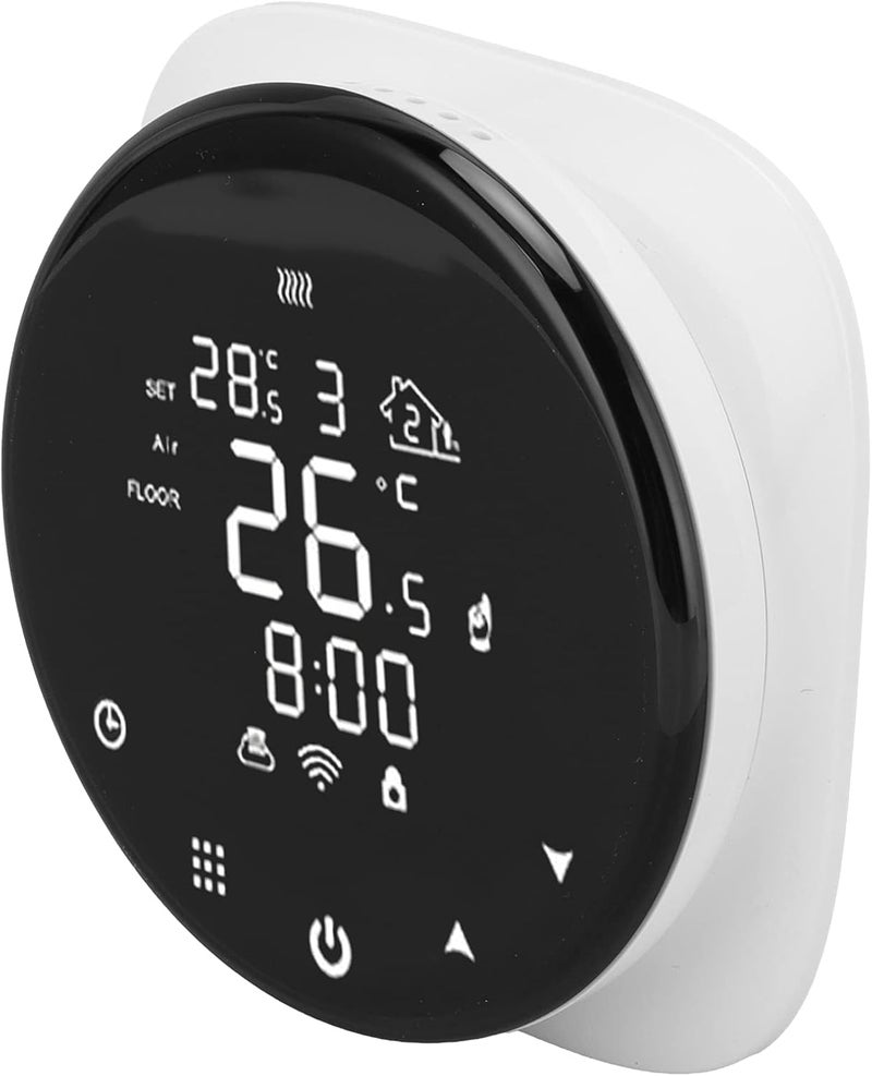 HEEPDD 16A Smart Thermostat, Programmable Temperature Controller for Home Heating, Enabled with Weekly Schedule and Mobile App Control for Electric Floor Heating Fireplace and - Image 1