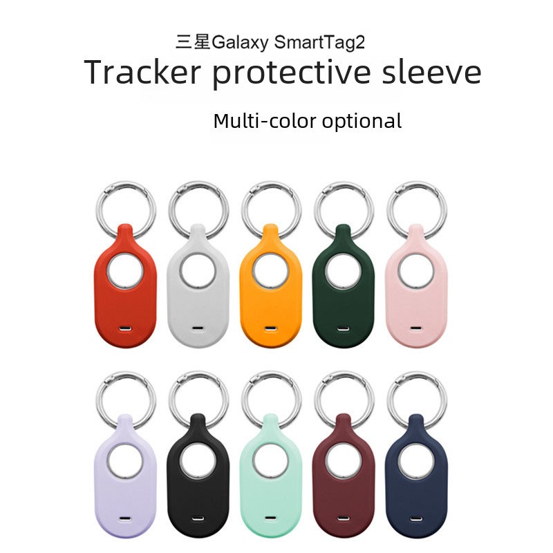 New for Samsung Galaxy SmartTag 2 locator tracker anti-lost silicone protective case - Image 3