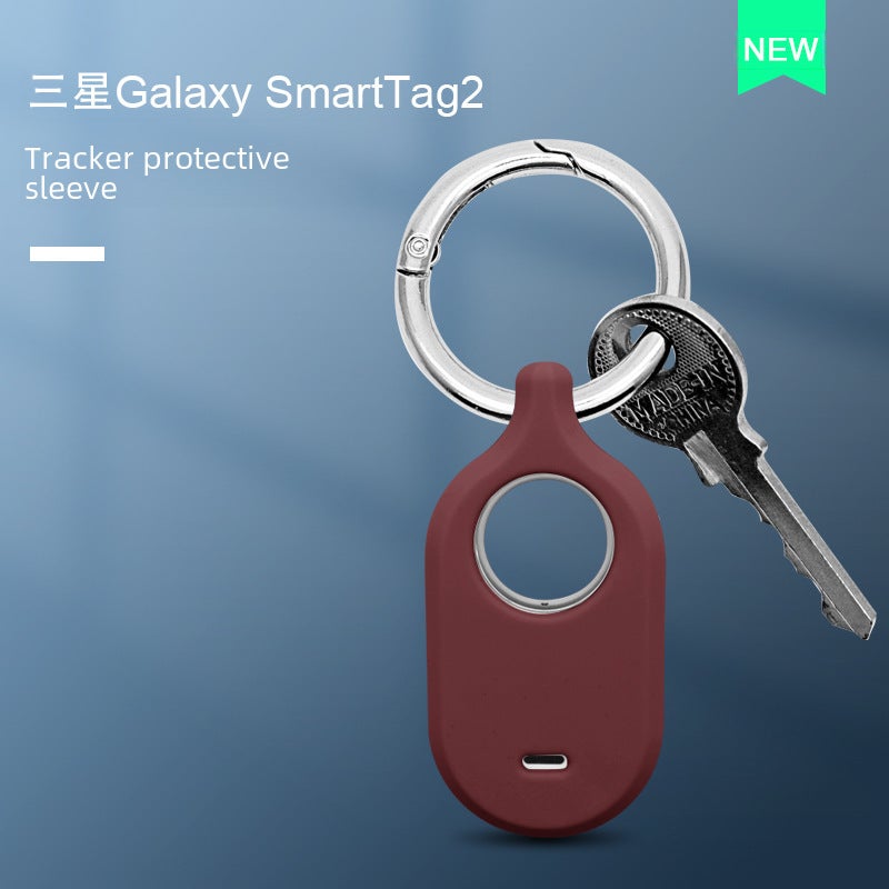 New for Samsung Galaxy SmartTag 2 locator tracker anti-lost silicone protective case - Image 4