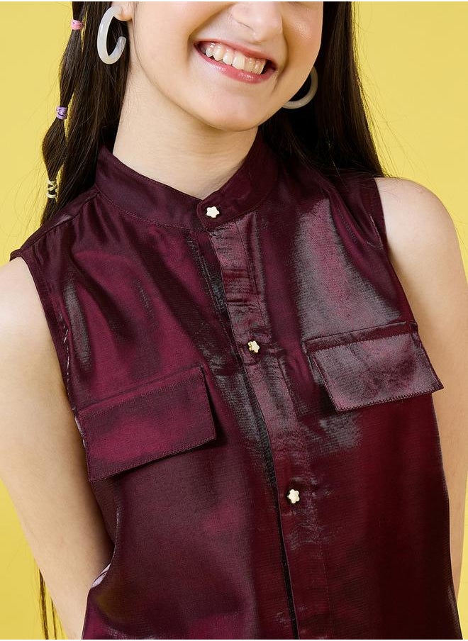 Stylo Bug Pocketed Satin Dress  - Image 5