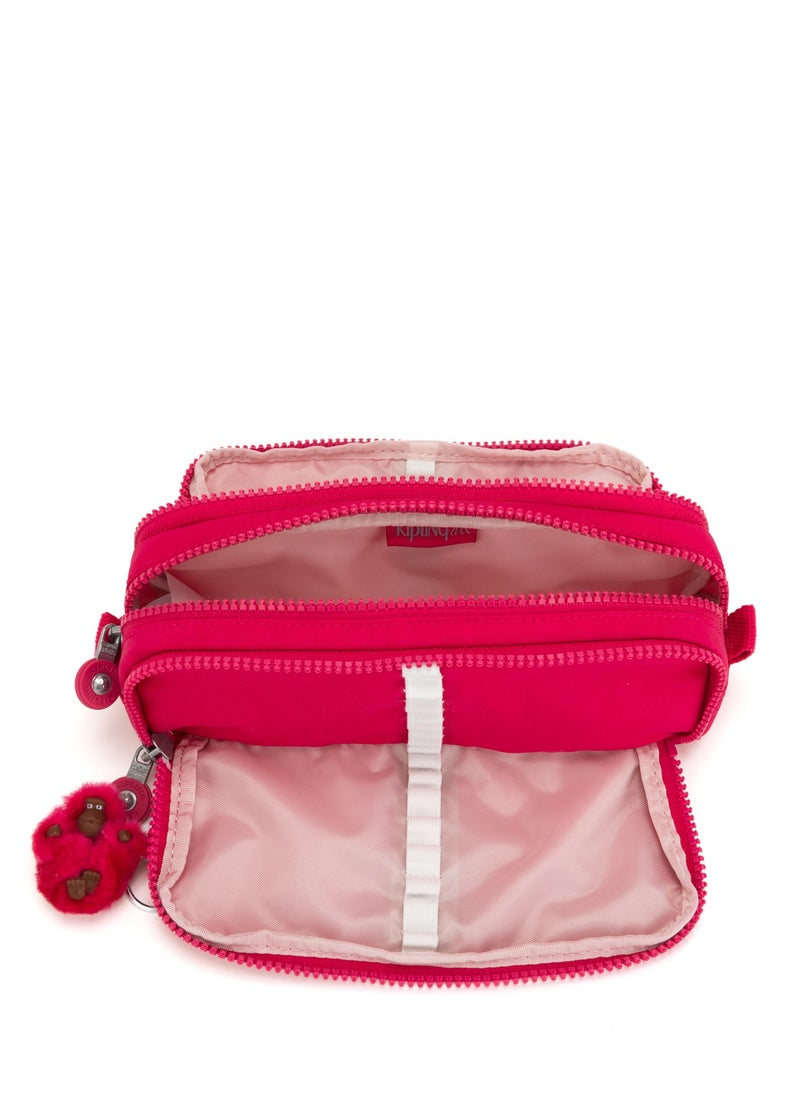 kipling Gitroy Kids School Pen case True Pink  - Image 2