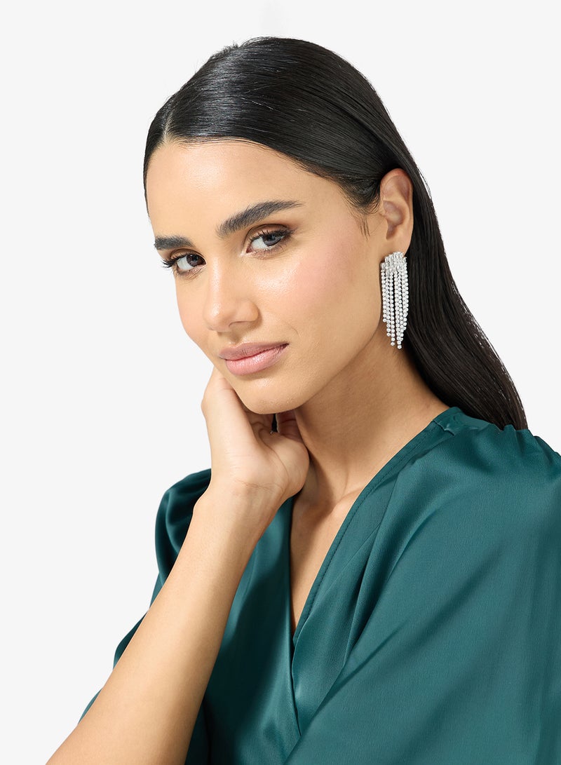 GUESS Chandelier Non-Logo Earrings - Image 4