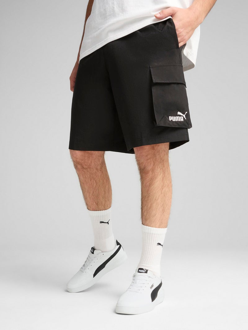 Puma Essentials No.1 Logo Woven Cargo 9inch Shorts - Image 1