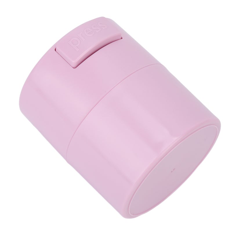 Eyelash Glue Storage Box Negative Pressure Large Capacity Lash Extension Adhesive Container Jar Pink - Image 5