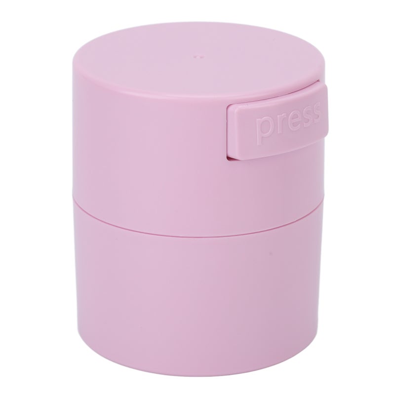 Eyelash Glue Storage Box Negative Pressure Large Capacity Lash Extension Adhesive Container Jar Pink - Image 2