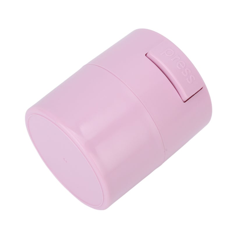 Eyelash Glue Storage Box Negative Pressure Large Capacity Lash Extension Adhesive Container Jar Pink - Image 4