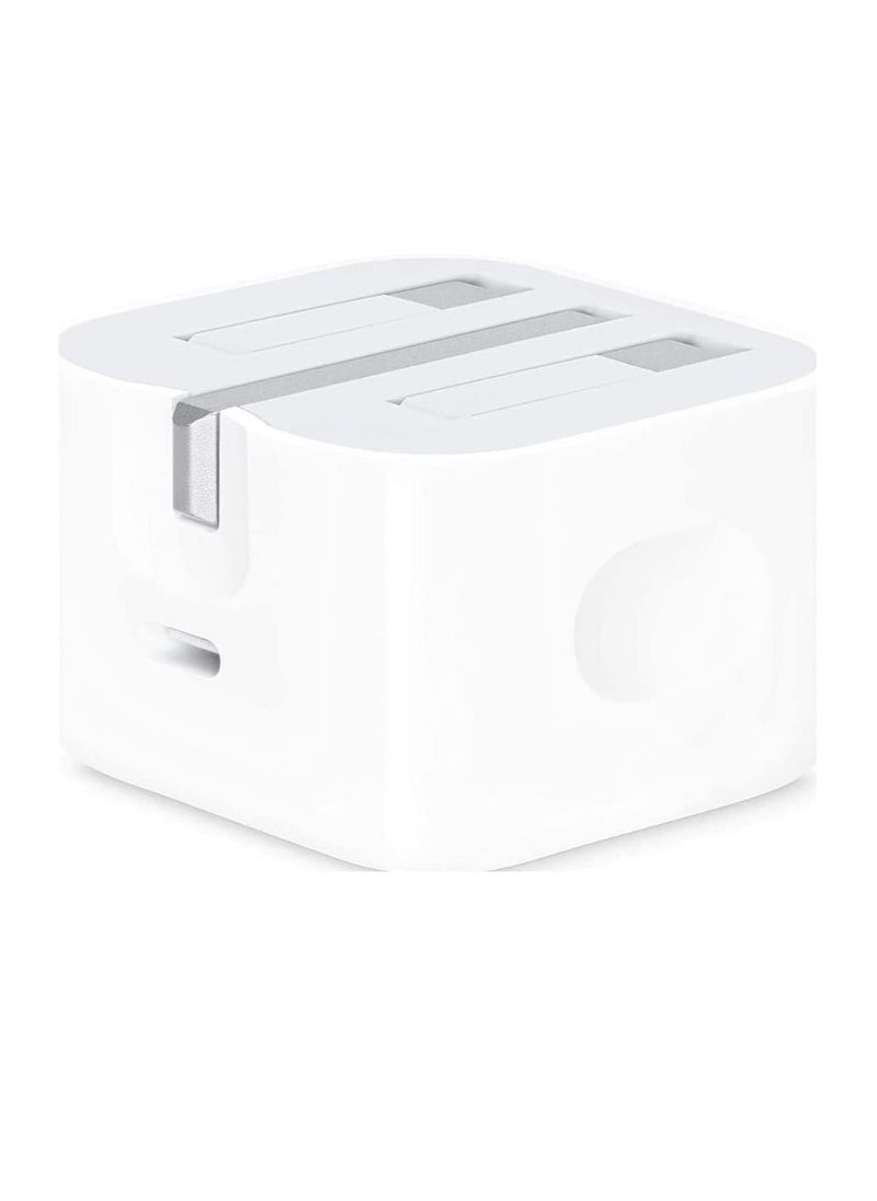 Generic - Iphone 13 Pro Max Charger With Usb-C Port 20W White - Image 1