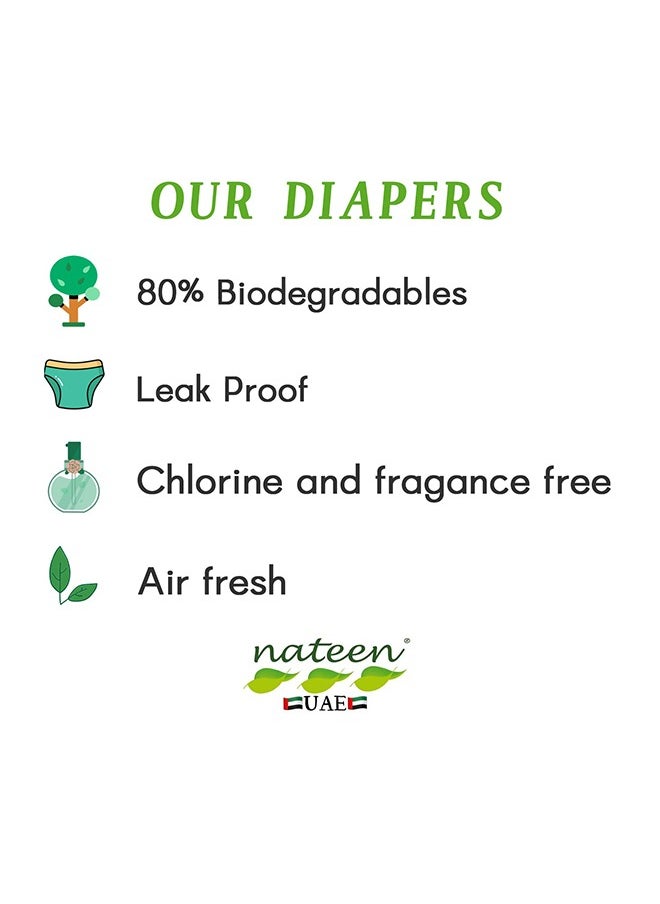 nateen - Nateen Super Ultra Incontinence Adult Diapers,Large,Waist Size 115-150cm,10 Count,Briefs with Maximum Absorbency,Leak Protection. - Image 1