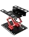 hopsupRC RC Car Work Stand for 18 110 112 116 Scale TRX4 Axial Redcat Losi RC Crawler Monster Truck BuggyAluminum Repair Workstation 360 Degree Rotation Lift LowerBlack - Image 2