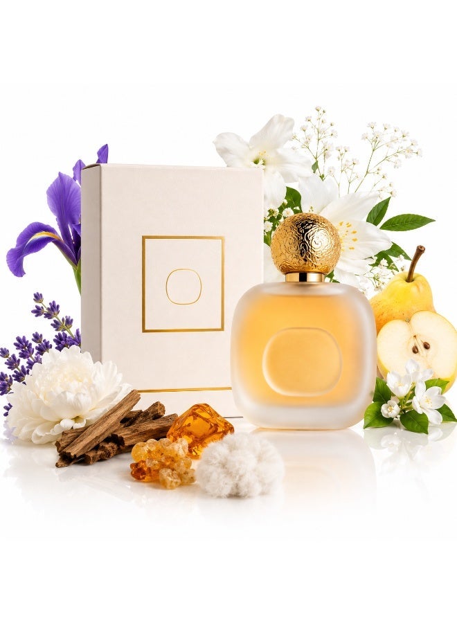 Elegant Women's Perfume 50ml – Eau de Parfum with Floral & White Musk Notes, Long-Lasting Fragrance for Everyday Wear, Evening Events & Gift Giving - Image 1