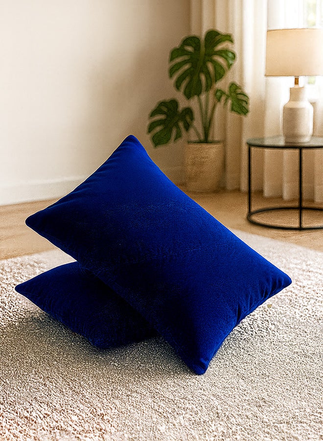 باك كومفرت ديو الراحة | صوفا مريحة رمادية + 2 كوشن كحلي50x30 سم - Image 5