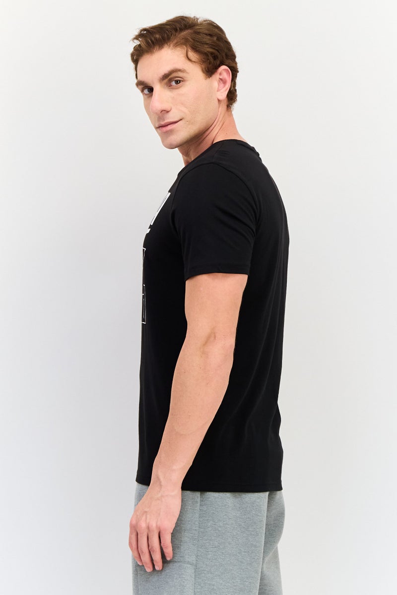 PUMA Men Sportswear Fit Short Sleeves Outdoor T-Shirt, Black - Image 2