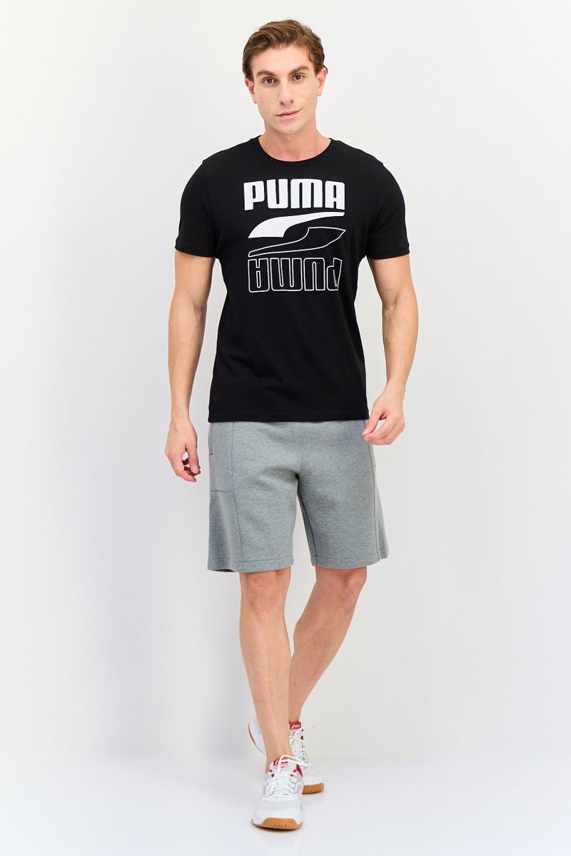 PUMA Men Sportswear Fit Short Sleeves Outdoor T-Shirt, Black - Image 4
