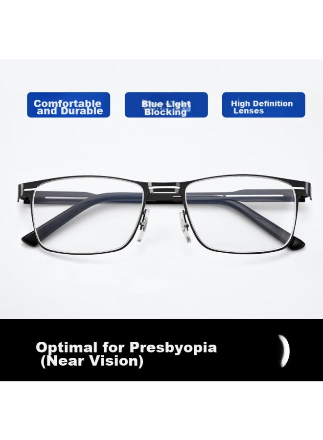 Lesca Lunetier Reading Gl For Men, High-definition Ultra-light Anti-blue Light Anti-fatigue Presbyopic Gl For Women, Bifocal Reading Gl For Elderly Men - Image 5