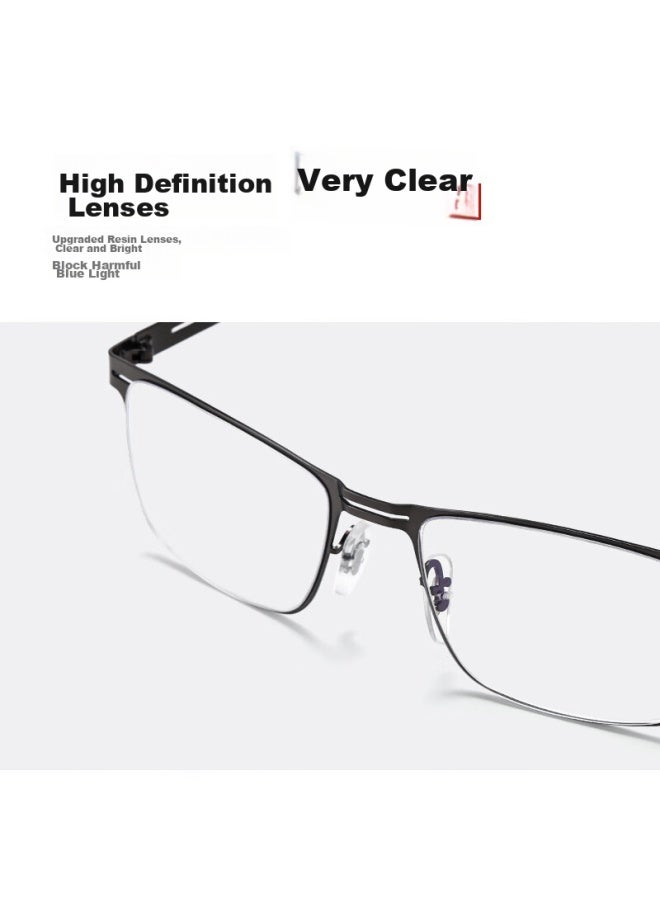 Lesca Lunetier Reading Gl For Men, High-definition Ultra-light Anti-blue Light Anti-fatigue Presbyopic Gl For Women, Bifocal Reading Gl For Elderly Men - Image 3