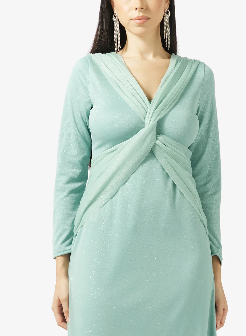 Ella Limited Edition Shimmer Ruched Dress