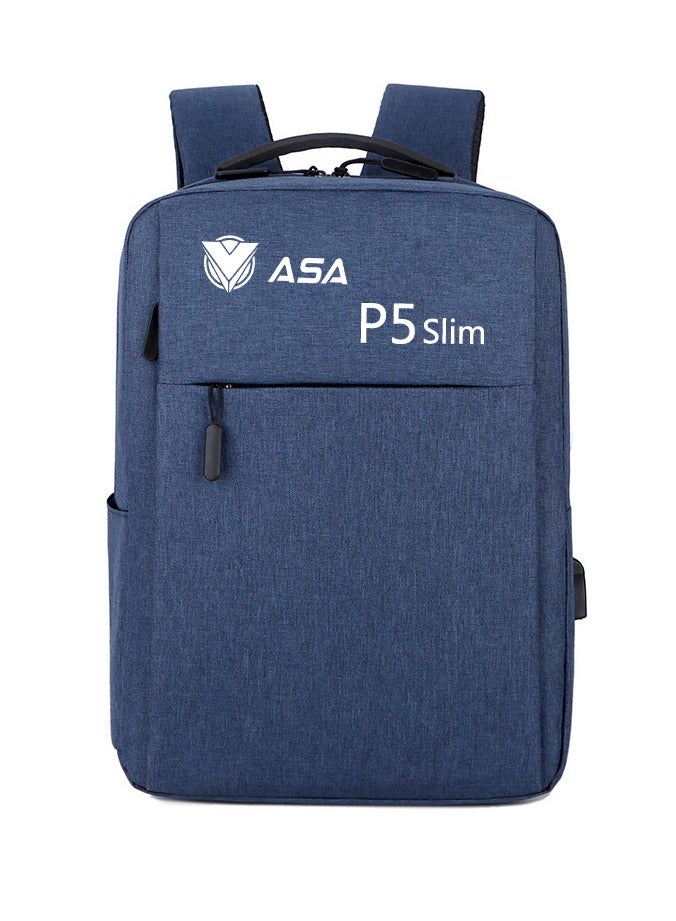 ASA Carrying Case For PS5 Slim Edition Console, Backpack Storage Bag Protection For PS5 Slim, Controllers, Base and Accessories, Shockproof, Waterproof and Scratchproof  - Image 1