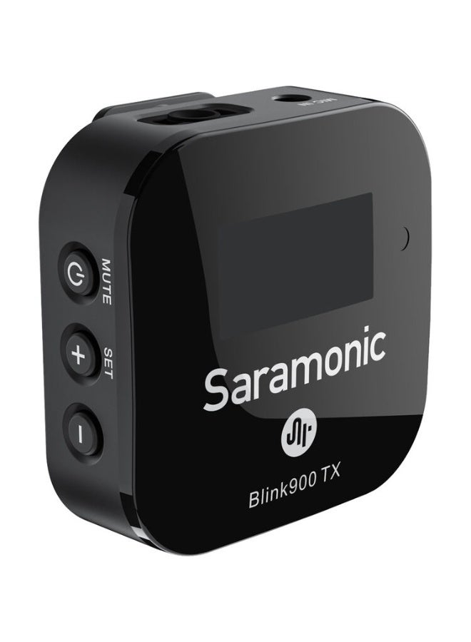 Saramonic Blink 900 B2 2-Person Digital Camera-Mount Wireless Omni Lavalier Microphone System (2.4 GHz, Black) - Image 2