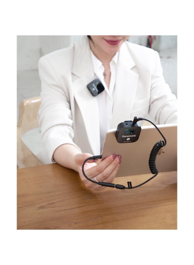 Saramonic Blink 900 B2 2-Person Digital Camera-Mount Wireless Omni Lavalier Microphone System (2.4 GHz, Black) - Image 5