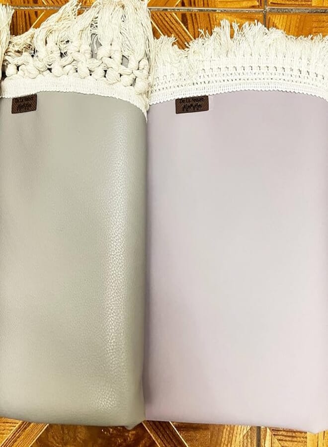 Generic Rectangle Jelly Leather Dining Mat - 150 * 220 cm: splendor of elegance and luxury