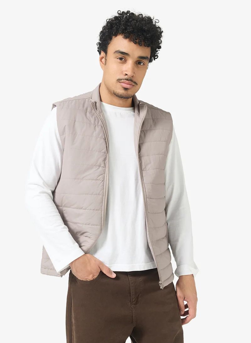 Robert Wood High Neck Puffer Jacket