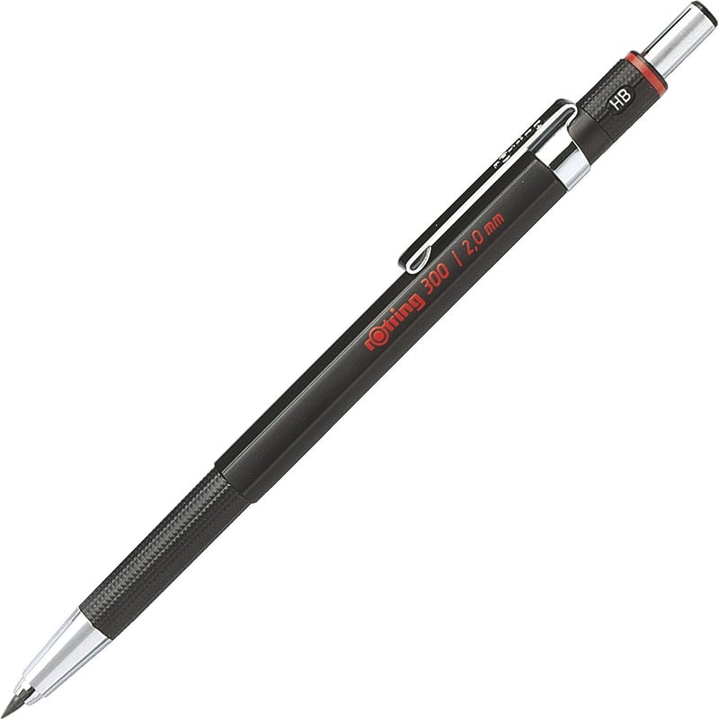 Rotring 300 Mechanical Pencil 2.0mm with Black Barrel - Image 4