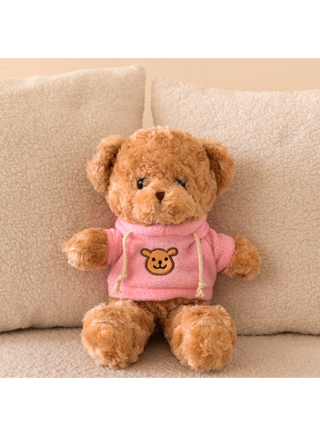 30CM Teddy Bear Stuffed Animal Plush Bear with Sweater, Lovely Plushies for Animal Themed Parties,Children's Companion Toy 