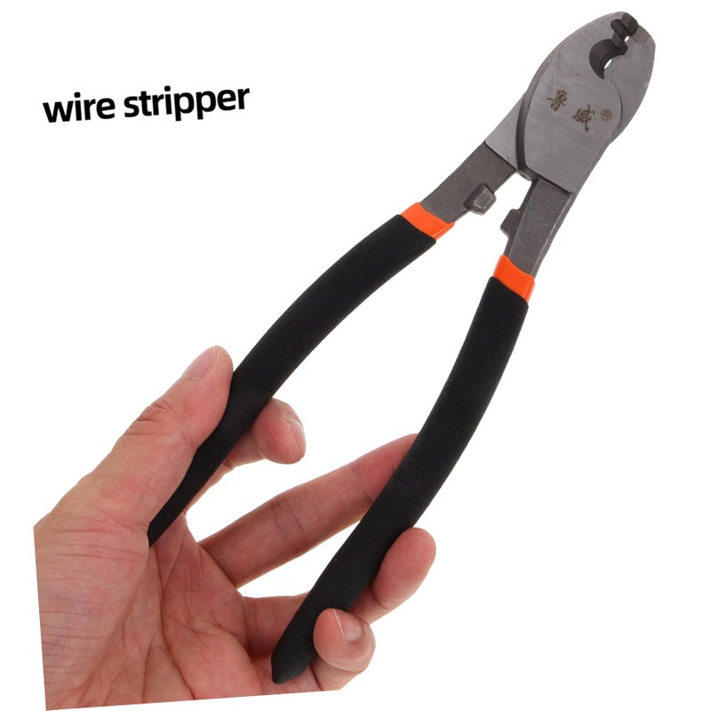 Professional Electric Wire Stripper And Cutter Tool Lightweight Multi Function Cable Pliers With Ergonomic Handle - Image 3