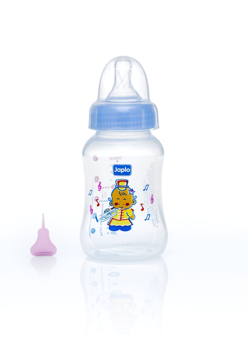 Japlo Streamline baby feeding Bottle with Anti-colic nipple & Lukewarm water mixer size 140 ml BOXSL140  (assorted)  - Image 2