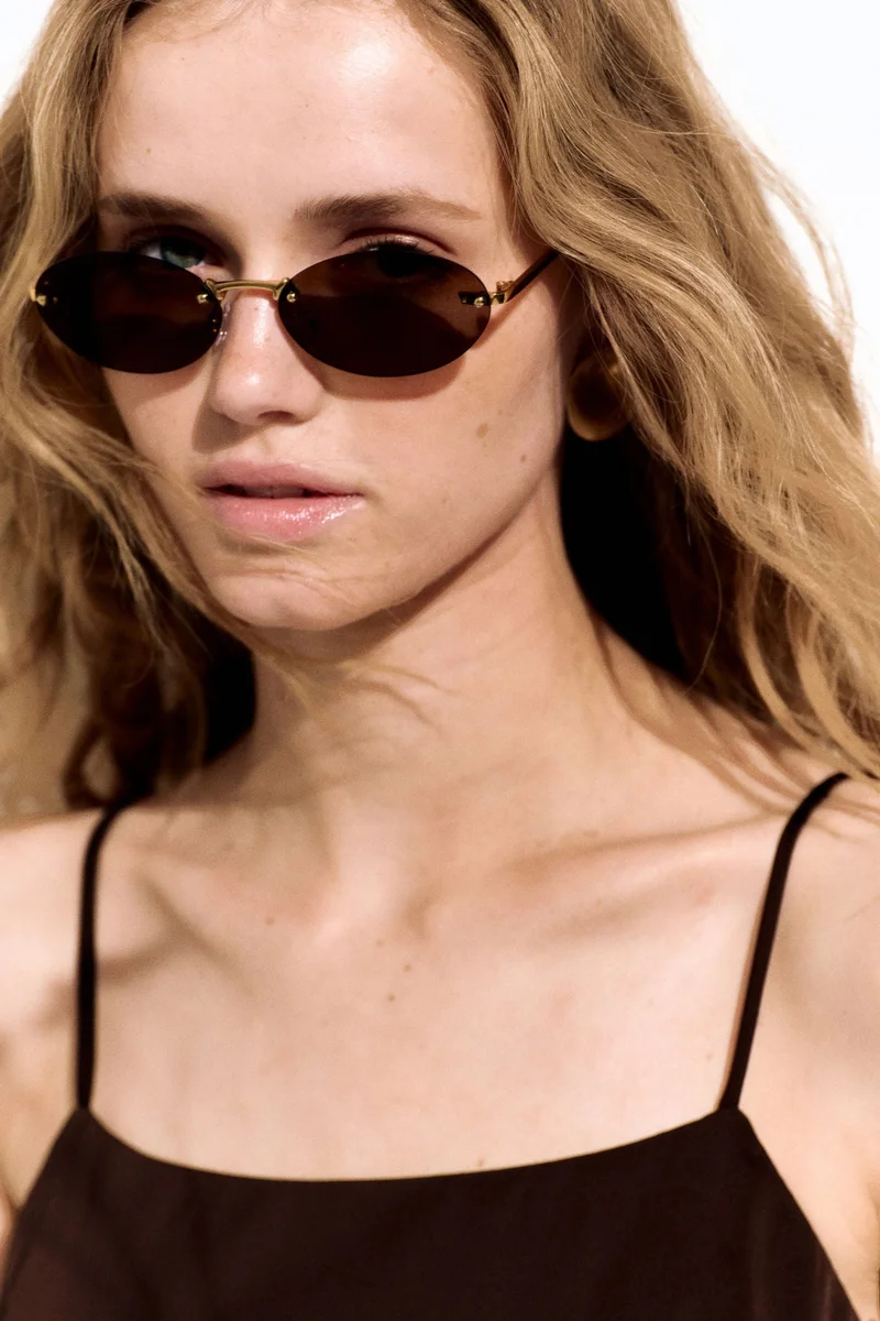 H&M Tie-detail maxi dress