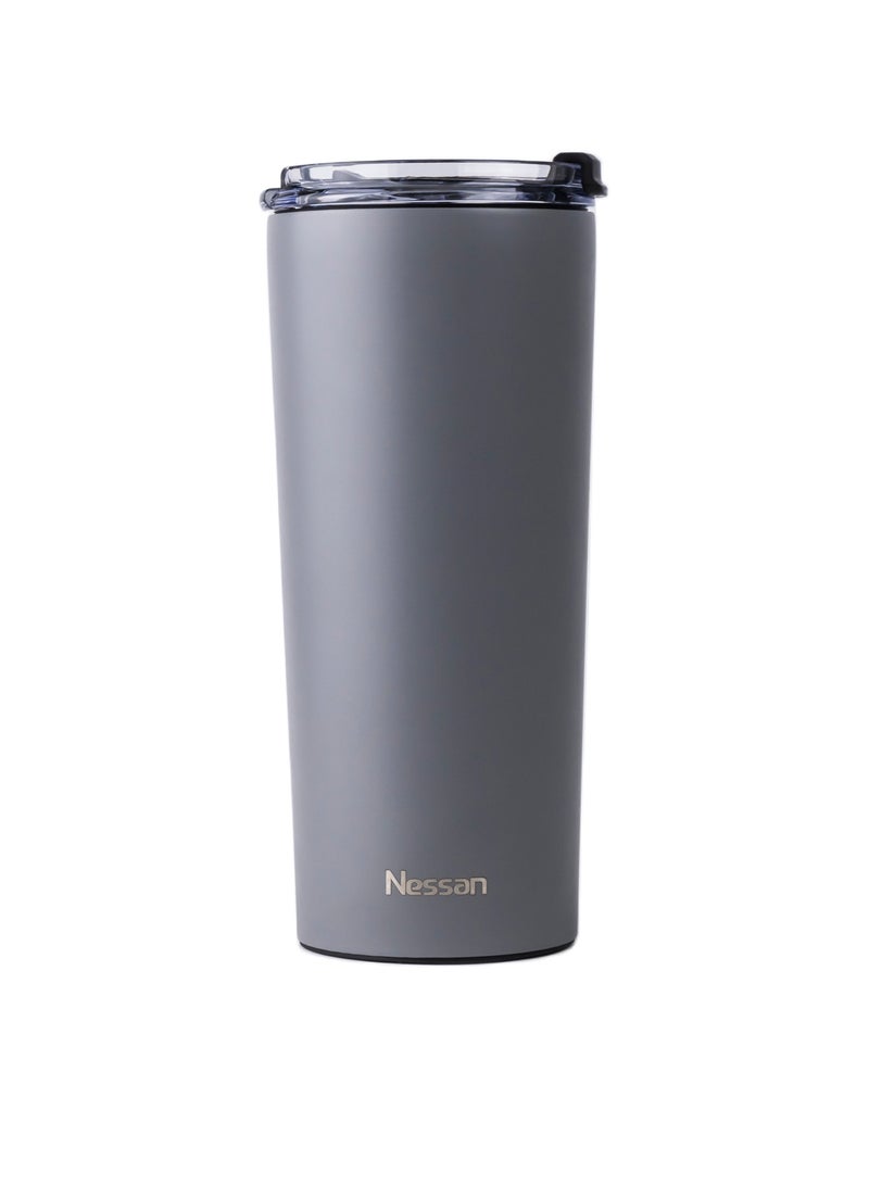 نيسان كوب حافظ للحرارة ستانلس ستيل 603 مل - رمادي - Image 3