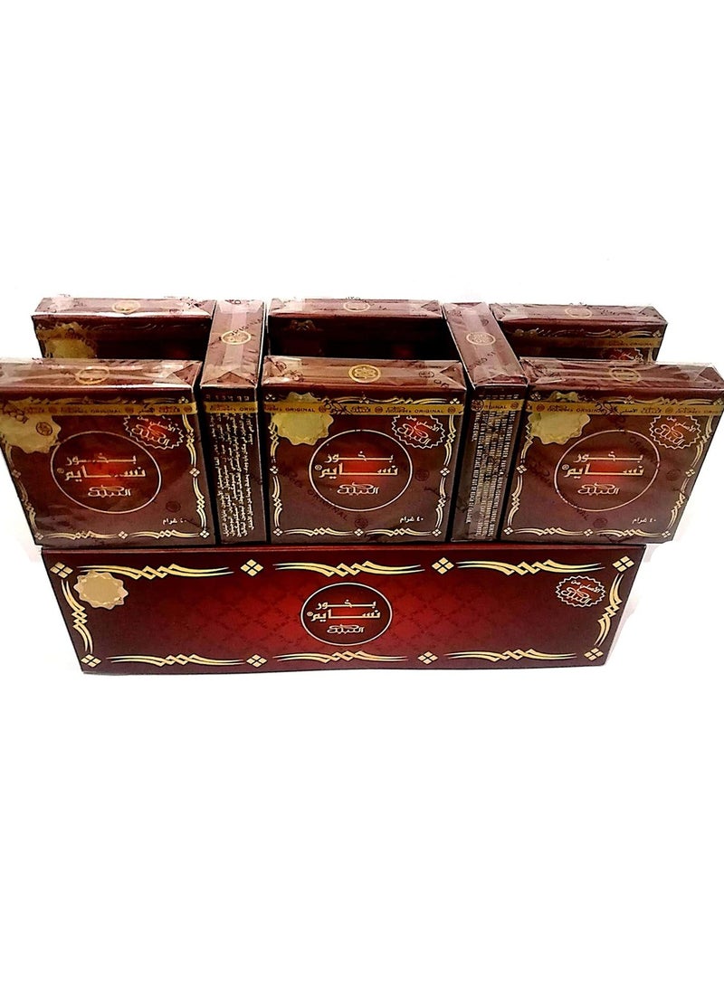 Nabeel Bukhoor Nasayem 12 pieces 12*40 grams