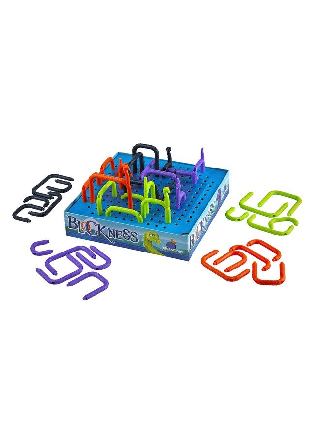 blue orange Tabletop Strategy Game, for Kids Teens Family Adults, 2 to 4 Players, Ages 8+, BlockNess by Blue Orange Games - Image 2