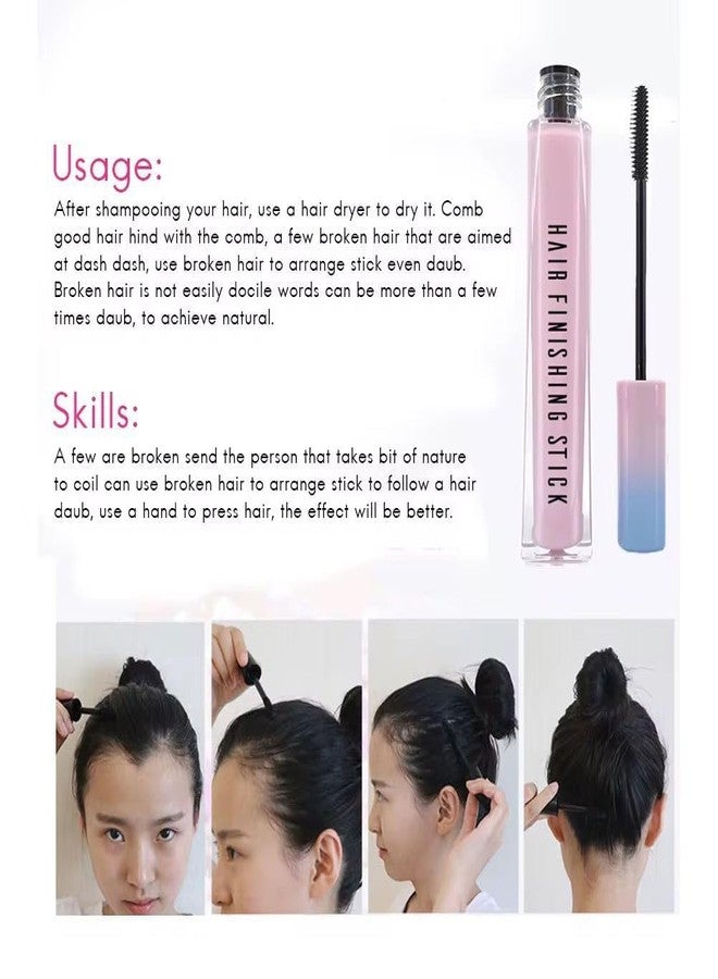 doville Hair Finishing Stick 1 Pack, Flyaway Feel Stick Hair, Small Broken Hairs Finishing Cream, Non-Greasy and Non-Sticky - Image 3
