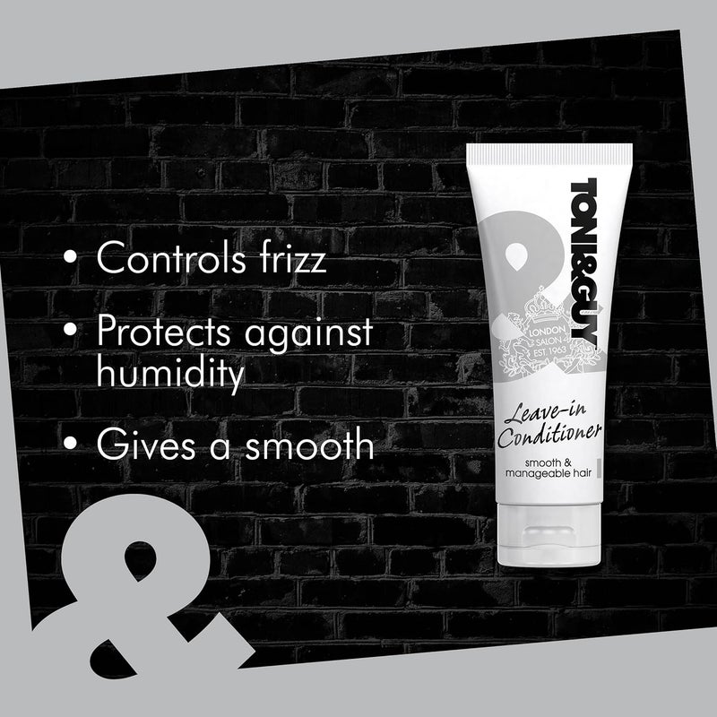 Toni & Guy Leave In Conditioner for Damaged Hair - Controls Frizz & Protects Against Humidity, 100ml - Image 3